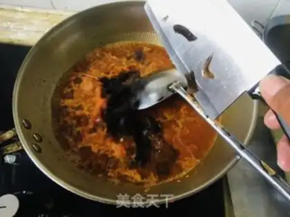 Make Chicken mushroom noodles step 9
