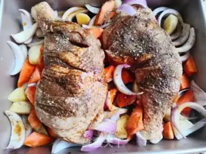 Make Roasted chicken legs step 5