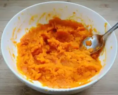 Make Gold pumpkin pie step 1