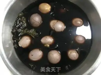 Make Family tea eggs step 2