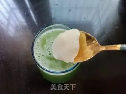 Make Green melon honey water step 4