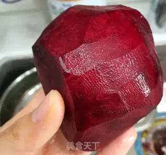 Make Red beet root juice step 2
