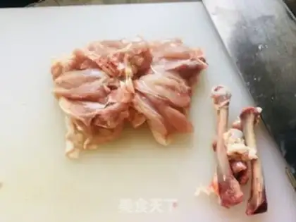 Make Spicy chicken step 1
