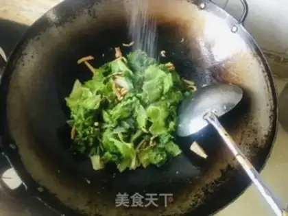 Make Lettuce and fragrance step 4