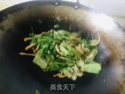 Make Lettuce and fragrance step 5