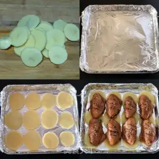 Make Steam wings step 2