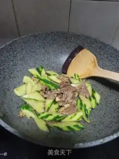 Make Cucumber beef step 8