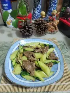 Make Cucumber beef step 9