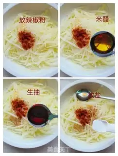 Make Oily potatoes step 8