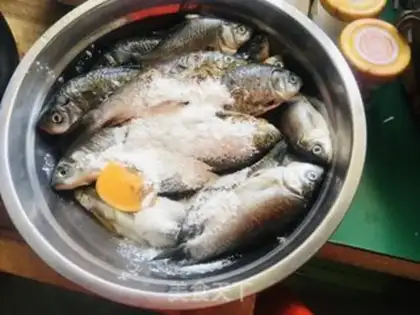 Make Dried fish step 2