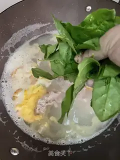 Make Scrawny eggs and leaf soup step 6