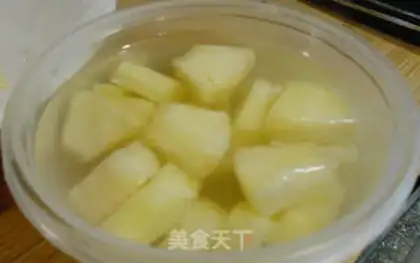 Make Pineapple wings step 1