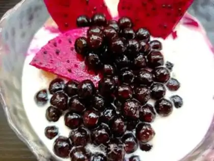 Make Pearl flamingo yogurt step 9