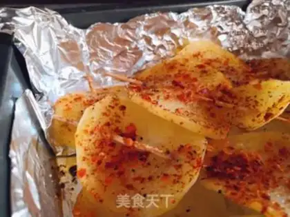 Make Baked potato chips step 5