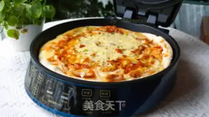 Make Chicken pizza step 6