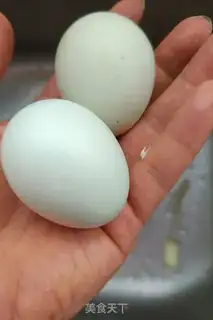 Make White fried eggs step 1