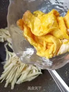 Make White fried eggs step 7