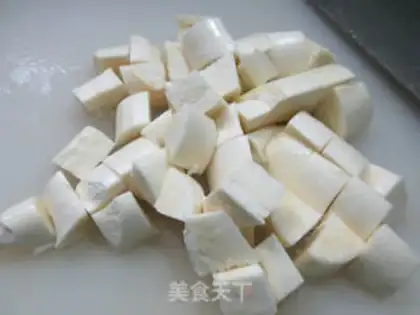 Make Blackwood, peanuts, white step 2
