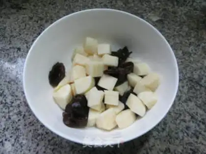 Make Blackwood, peanuts, white step 5