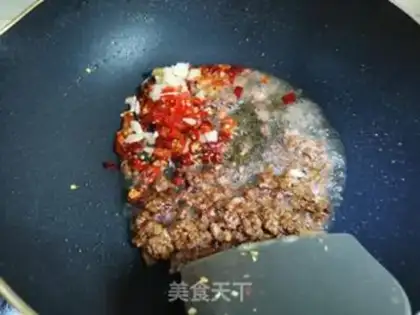 Make Sour bean beef step 1