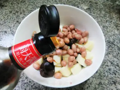 Make Blackwood, peanuts, white step 7