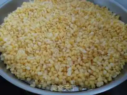Make Green bean pie step 1