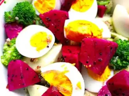 Make Quinoma eggs salad step 17