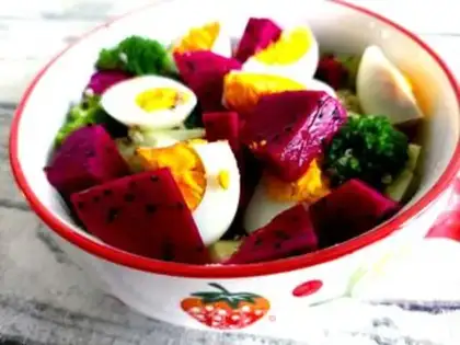 Make Quinoma eggs salad step 19