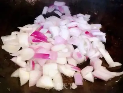 Make Frozen eggs and meat rice step 3
