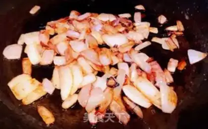 Make Frozen eggs and meat rice step 4