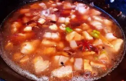 Make Frozen eggs and meat rice step 9
