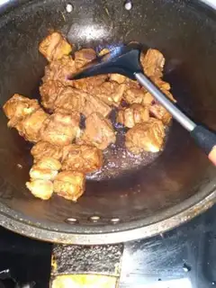 Make Red soybean ribs step 2