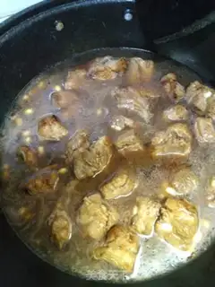 Make Red soybean ribs step 4