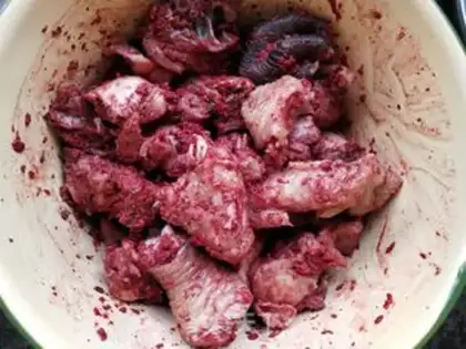 Make Chicken powder step 0