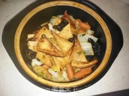 Make Cabbage and tofu step 16