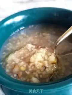 Make Little Mismy green bean porridge step 9