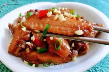 Make Garlic chicken wings step 13