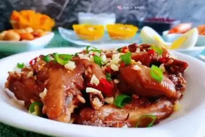 Make Garlic chicken wings step 14