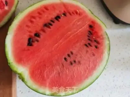 Make Pure watermelon juice step 0