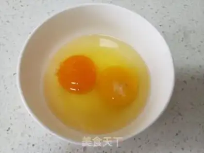 Make Soup egg soup step 1