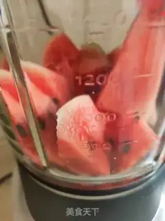 Make Pure watermelon juice step 2