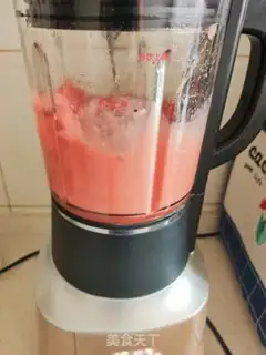 Make Pure watermelon juice step 3