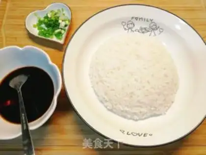 Make Puffed eggplant rice step 2