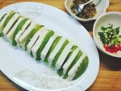Make Japanese butter and tofu step 2