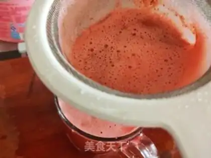Make Pure watermelon juice step 4
