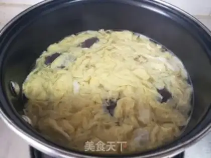 Make Soup egg soup step 6