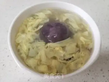 Make Soup egg soup step 8