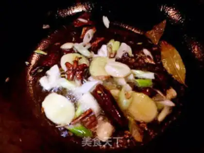 Make Spicy bean dry step 1