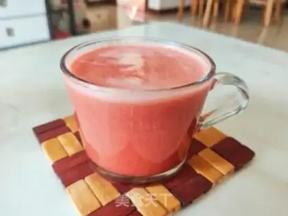 Make Pure watermelon juice step 7