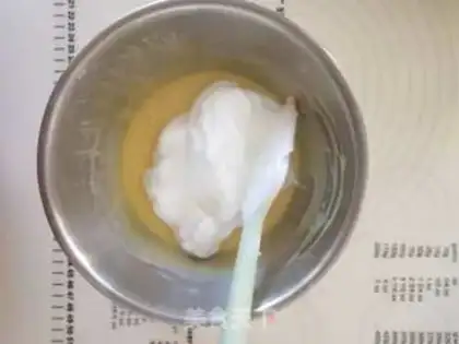 Make Salted yolk pine roll step 7